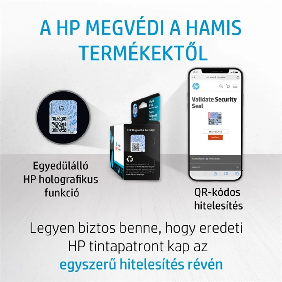 Hewlett Packard 1VV21AE tintatartály GT53XL fekete #2