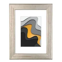 Hama 00175850 Vigo 10x15cm ezüst fa képkeret
