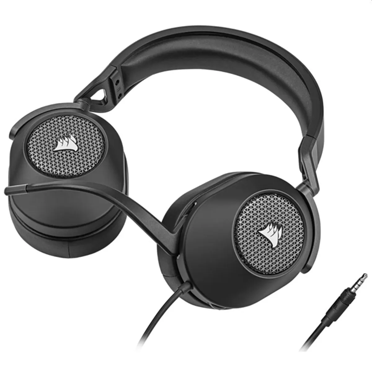 CORSAIR CA-9011270-EU HS65 Surround 50mm 32 ohm 20-20000 Hz 114 dB USB 3.5mm 1.8m balos mikrofon Dolby Audio 7.1 #3