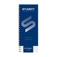 ICO 7500107003 duplaspirálos szótárfüzet 40 lap A5