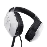Trust 24993 GXT 415PS Zirox Fehér gamer 120 cm 3,5 mm jack hangerő szabályzó mikrofon balra 20-20000 Hz 50 mm 2.0 mikrofonos fejhallgató #3