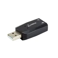 SBOX USBC-11 USB külső hangkártya 5.1 3,5 mm jack bemenetek #2