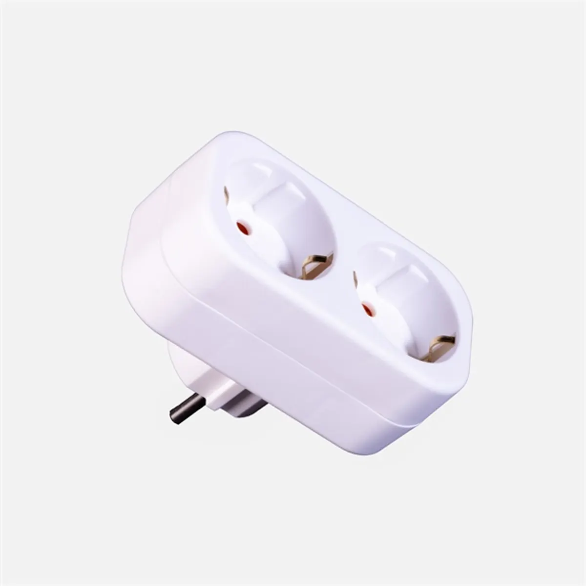 Too ADW-200 dupla schuko fehér fali adapter #2