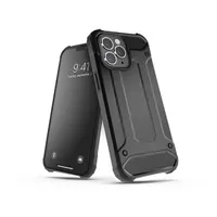 Haffner PT-6455 Armor Apple iPhone 14 Pro Max ütésálló hátlap fekete műanyag 6,7"