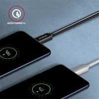Axagon BUCM32-CM05AB Type-C PD 100W 4K HD USB-C adat- és töltőkábel 0,5 m fekete #5