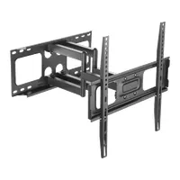 STELL 35057262 fali konzol acél fekete, 45 kg, forgatható 60°, billenthető 15°, min 32" max 70", VESA 75x75;100x100;200x200;400x400, 1 db, csavaros