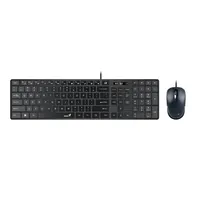Genius 31330007404 SlimStar C126 billentyűzet és egér USB magyar kiosztás fekete 150 cm kábel 1000 dpi multimédia #2