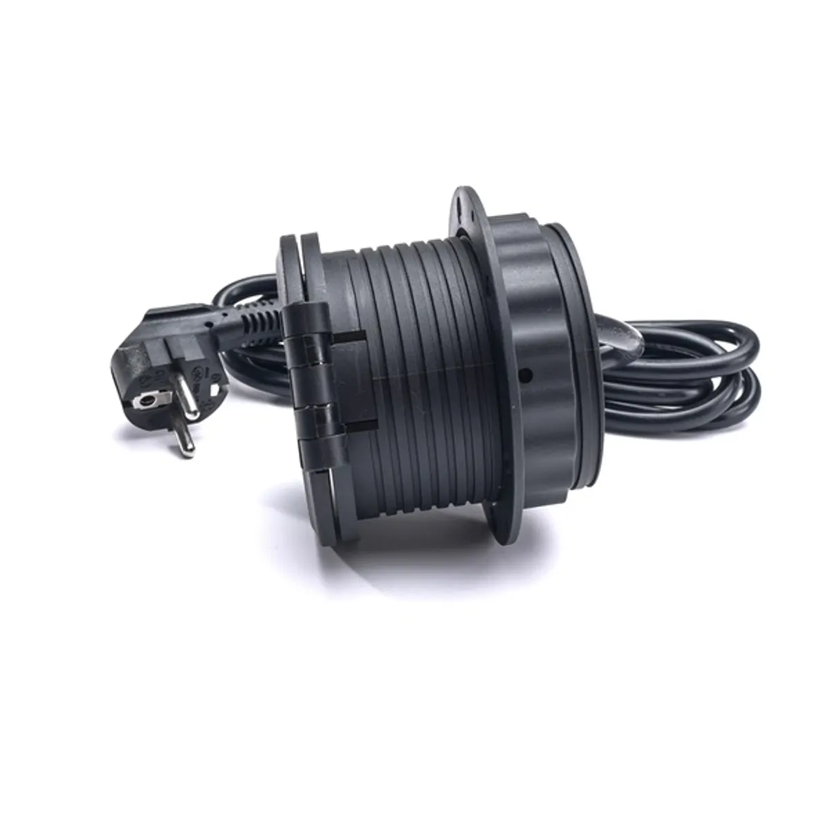 TOO GPS-105-1B süllyesztett hálózati elosztó fekete 1.8 m USB-A USB-C Qi töltés IP20 #4
