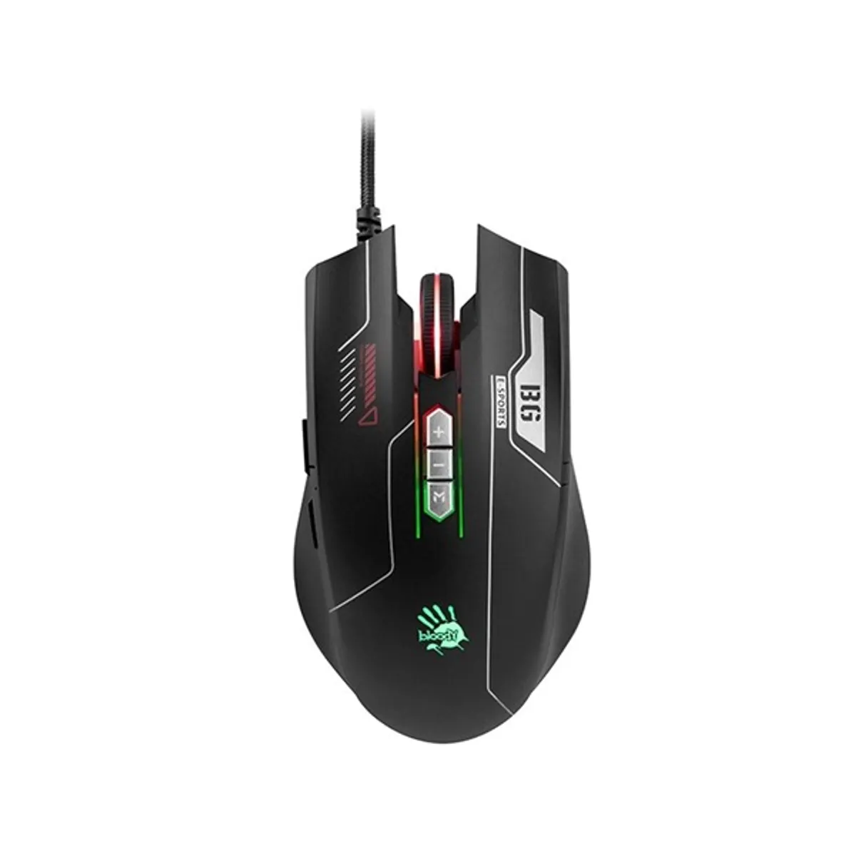 A4-TECH A4TKLA47265 Bloody B1700 fekete USB világítás van optikai numerikus billentyűzet 180 cm #3
