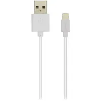 Canyon CNS-MFICAB01W Ultra-kompakt MFI kábel Fehér 100 cm USB-A Lightning adat- és töltőkábel #2