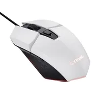 Trust 25066 GXT109W Felox fehér dpi 200-6400 6 gomb programozható rgb usb 2.0 vezetékes 150 cm #3