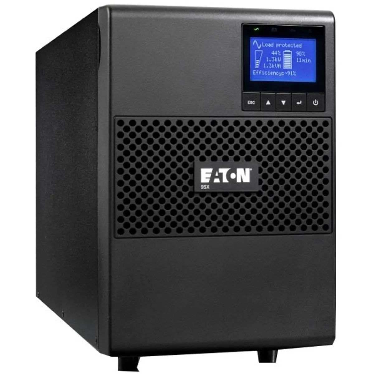 EATON 9SX1000I 9SX1000I torony online UPS 1000 VA 900 W, 6x C13 kimenet, bemenet IEC-320-C14, 230 V, 50-60 Hz, bypass, RS232 és USB, LCD #1