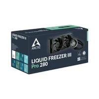 Arctic ACFRE00179A Liquid Freezer III Pro 280 fekete AM4 AM5 LGA1700 LGA1851 PWM 2x140 280 mm radiátor 450 mm cső #6