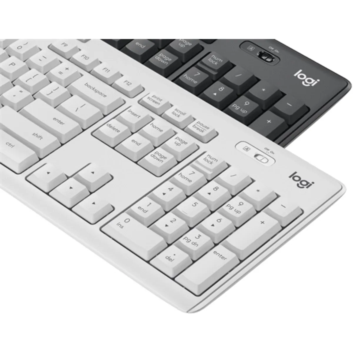 Logitech 920-009873 MK295 silent wireless combo fehér magyar RF 10 m numerikus billentyűzet #4