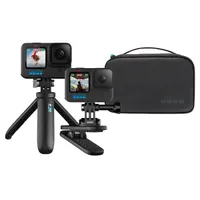 GOPRO AKTTR-002 Utazó szett Shorty mini állvány, lanyard tok és pánt, hordozó tok, mágneses forgócsipesz