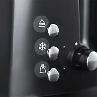 Russell Hobbs 23320036002 Textures Plusz fekete 2 szeletes kenyérpirító 850 W automatikus szeletkiemelés morzsatálca zsemlemelegítő #5