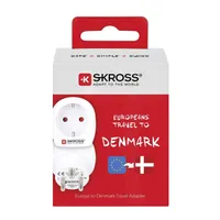SKROSS 1.500232-E utazó adapter Dániába földelt #4