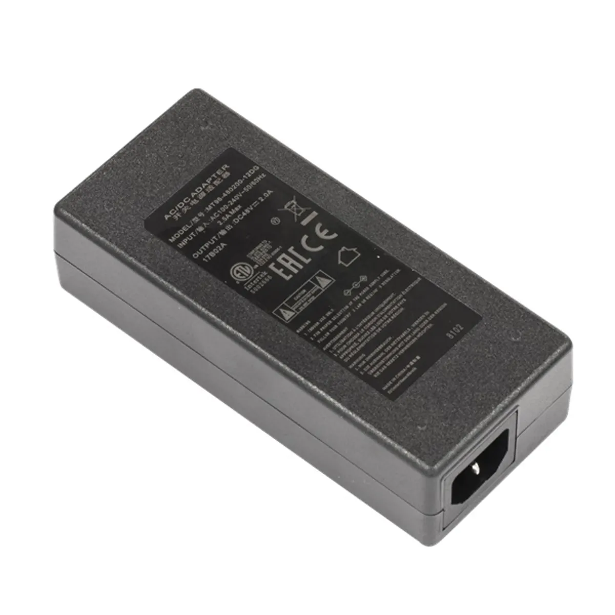 MikroTik 48V2A96W tápegység 48V 2A 96W tápkábellel #1