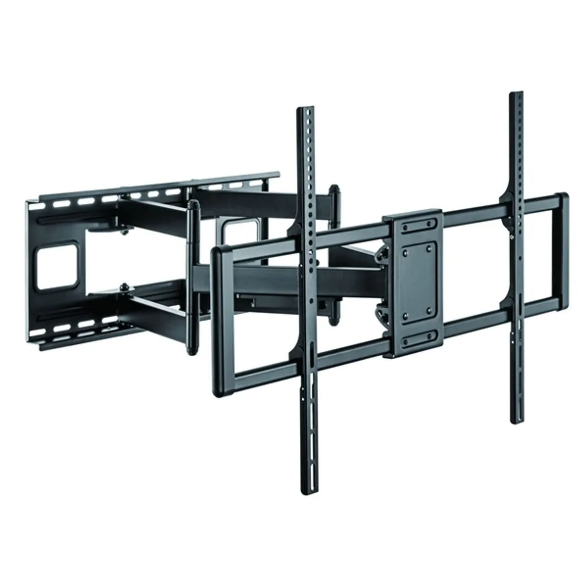 STANSSON WM-60120-5-60 60"-120" teljes mozgástartományú fali TV konzol 120 kg VESA 200x200-900x600 dőlés 5-15° forgás 60°-60° #1