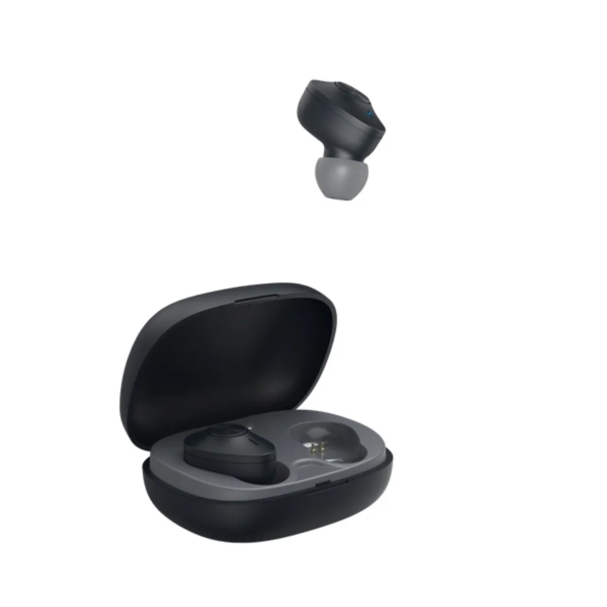 Hama 00184161 Freedom Buddy true wireless fülhallgató fekete bluetooth usb-c érintésvezérlés beépített mikrofon 32 ohm 20 Hz-20 kHz 7 óra #2