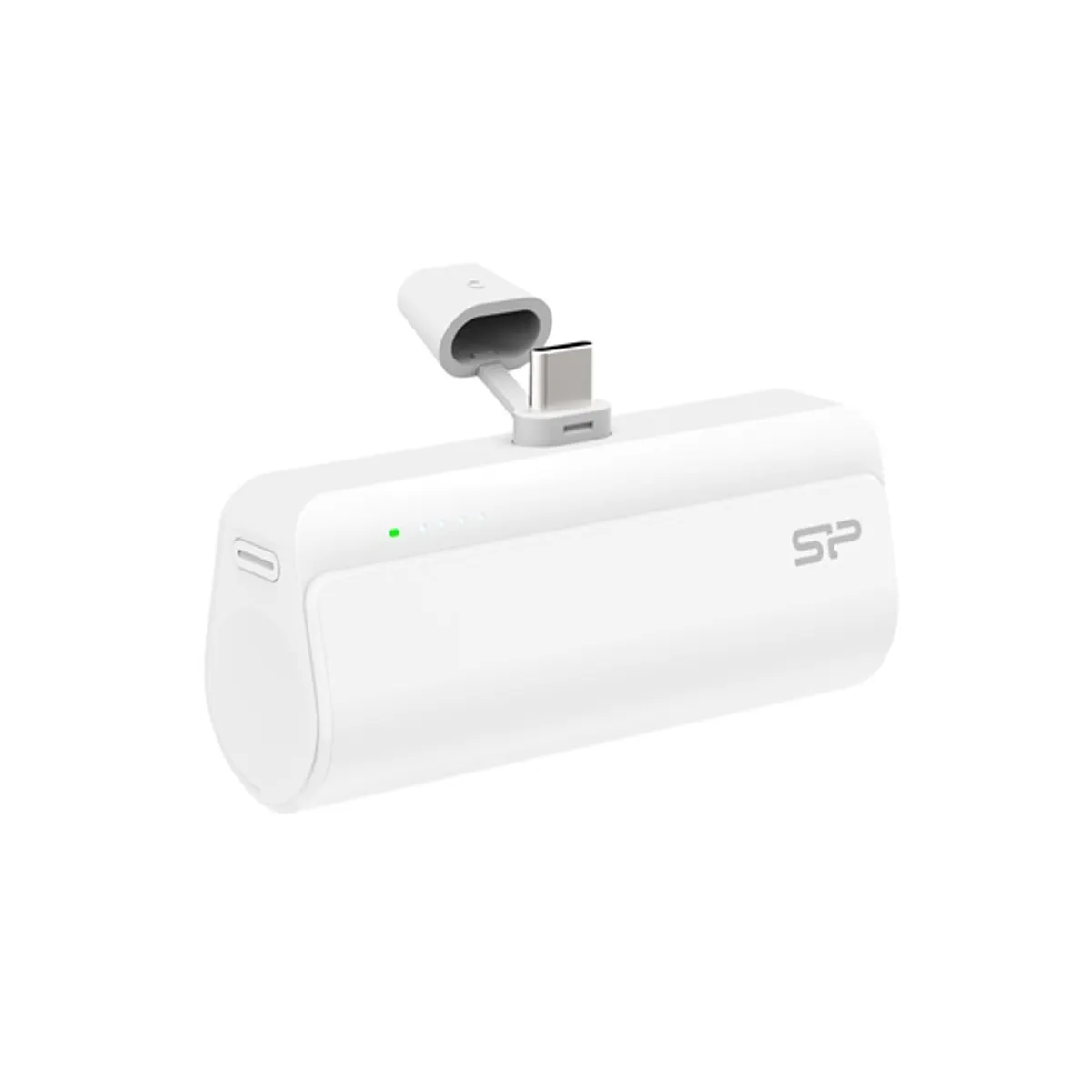 Silicon Power SP5K0MAPBKQD500W QD50 5000mAh 20W PD Vezeték nélküli töltés Fehér #2