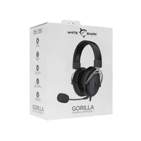 White Shark WS GH-2341B/G GORILLA fekete ezüst 53 mm 2.0 vezetékes 20-20000 Hz 32 ohm 120 dB 3,5 mm jack balos mikrofon gamer #7