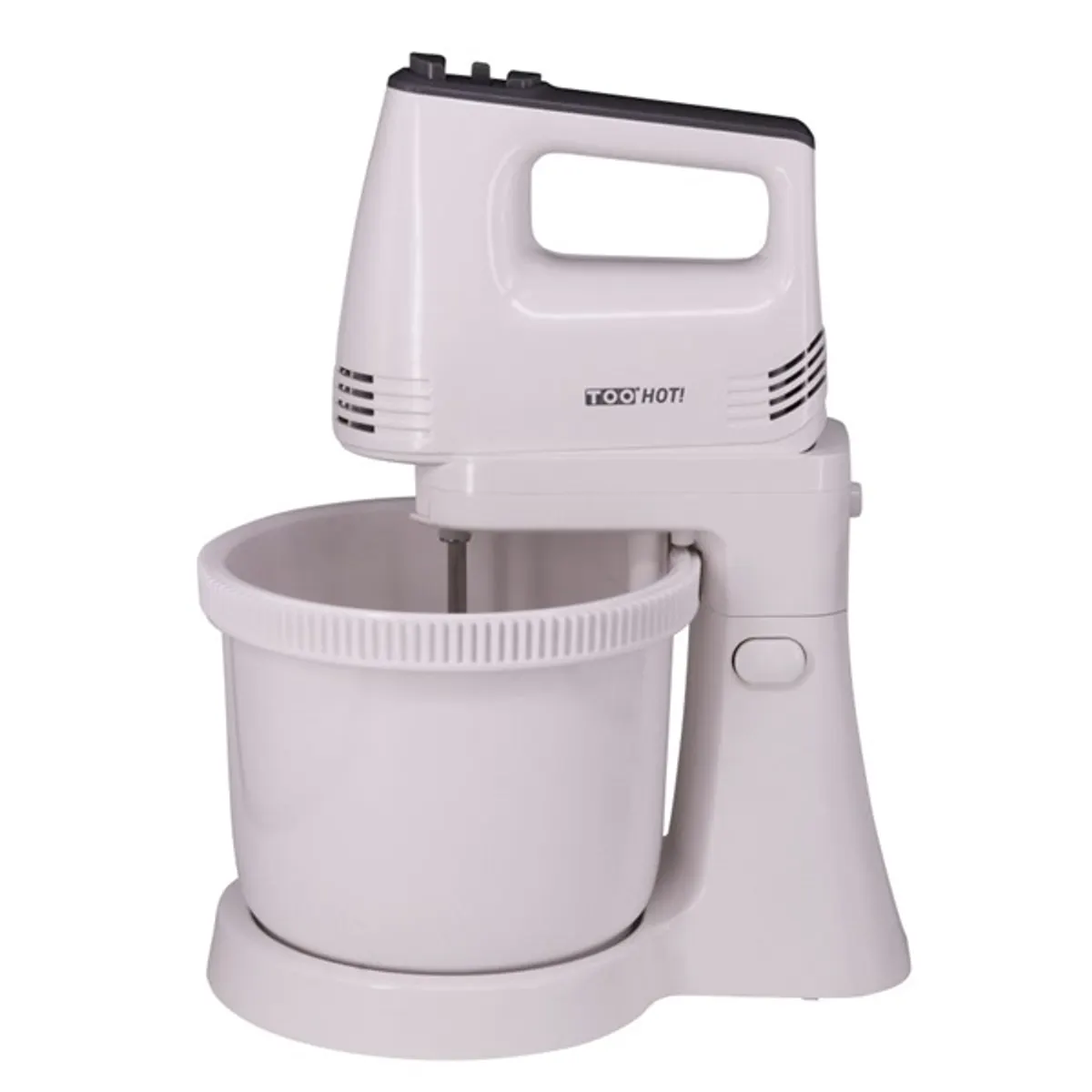 TOO HM-200-200-W-S tálas mixer fehér 200 W 5 fokozat dagasztás habverés 2,5 L #1