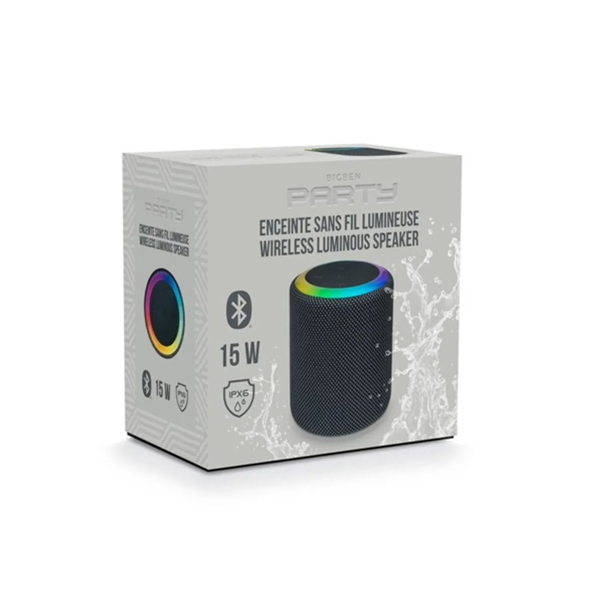 BigBen PARTYBTIPMS1 Party 15,0 W Bluetooth hangszóró IPX6 1200 mAh USB-C Micro SD TWS #5