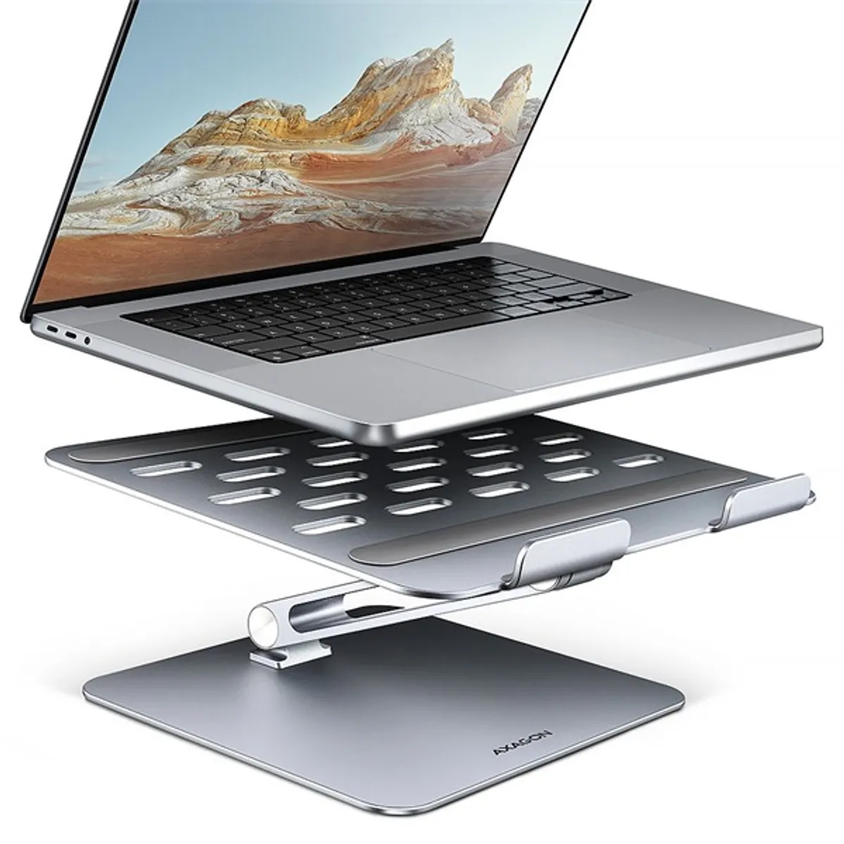 AXAGON STND-LQ ALU HQ 10-16" laptop állvány alumínium #1
