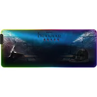 DRAKKAR KX-DKP-XL-HET-PC Hetland Prime RGB XL szövet-gumi 800x300 mm 3 mm csúszásgátló RGB világítás