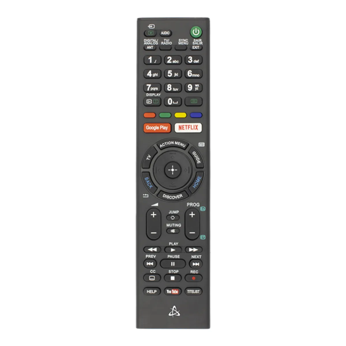 SBOX RC-01402 Sony TV távirányító fekete #1