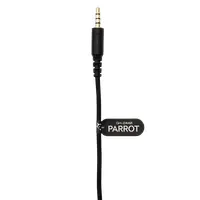 White Shark WS GH-2440B Parrot-B fekete fejhallgató 40 mm hangszóró 20-20000 Hz 30 ohm 121 dB 3,5 mm jack 180 cm kábel PC, MAC, konzol #8