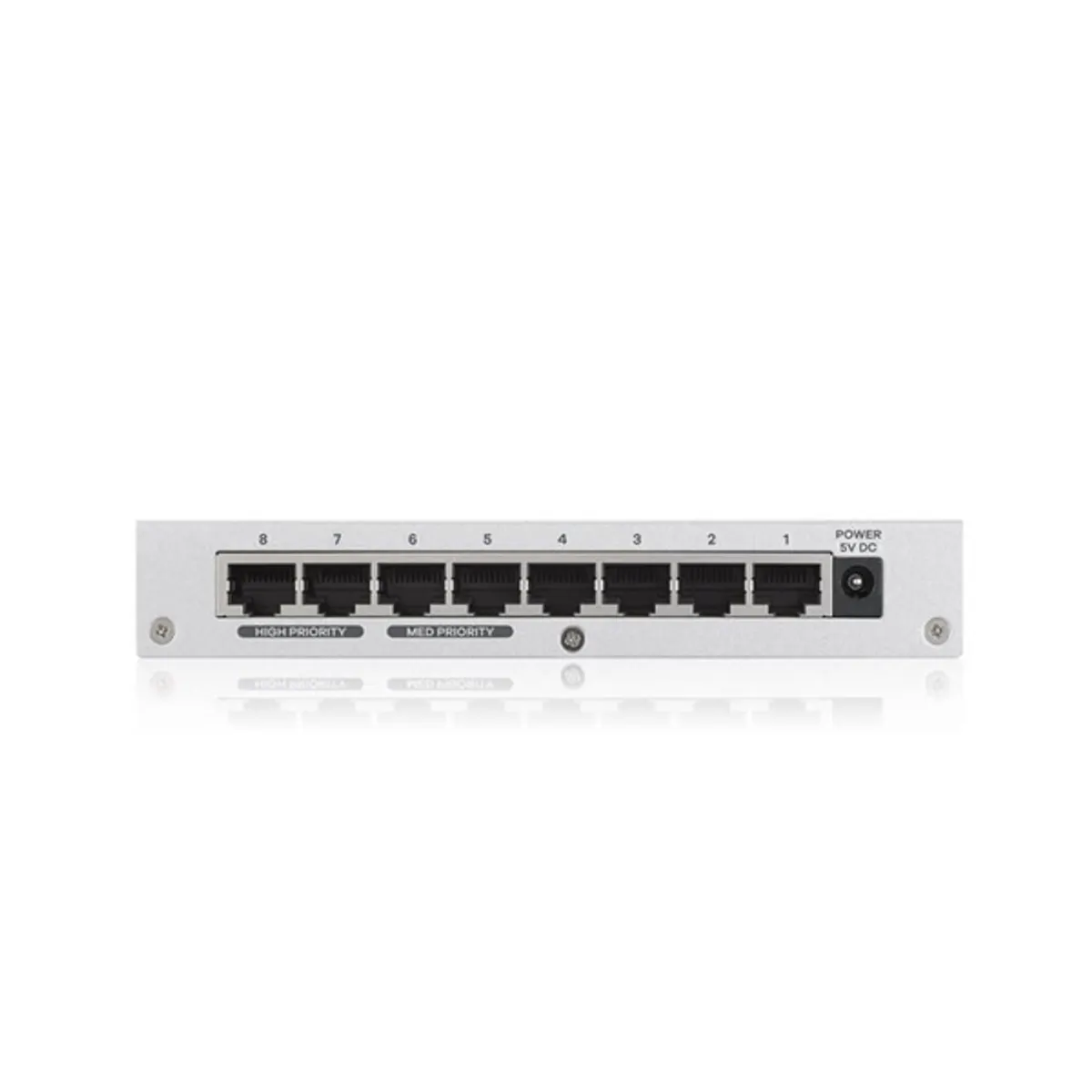 ZYXEL GS-108BV5-EU0101F GS-108Bv5 8-portos Gigabit nem menedzselhető asztali fémházas auto-MDI-MDIX #4