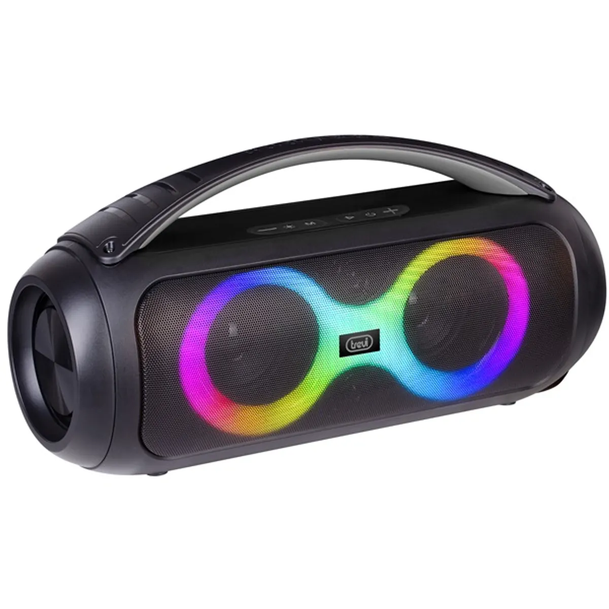 TREVI XR 8A70 Bluetooth hangszóró fekete 40 W IPX5 akkumulátoros, hordozható MP3-lejátszó USB és MicroSD #2