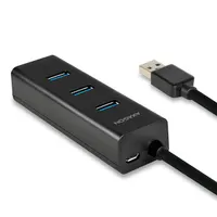 Axagon HUE-S2BL USB 3.0 töltő hub négyportos 1,2 m kábel #3
