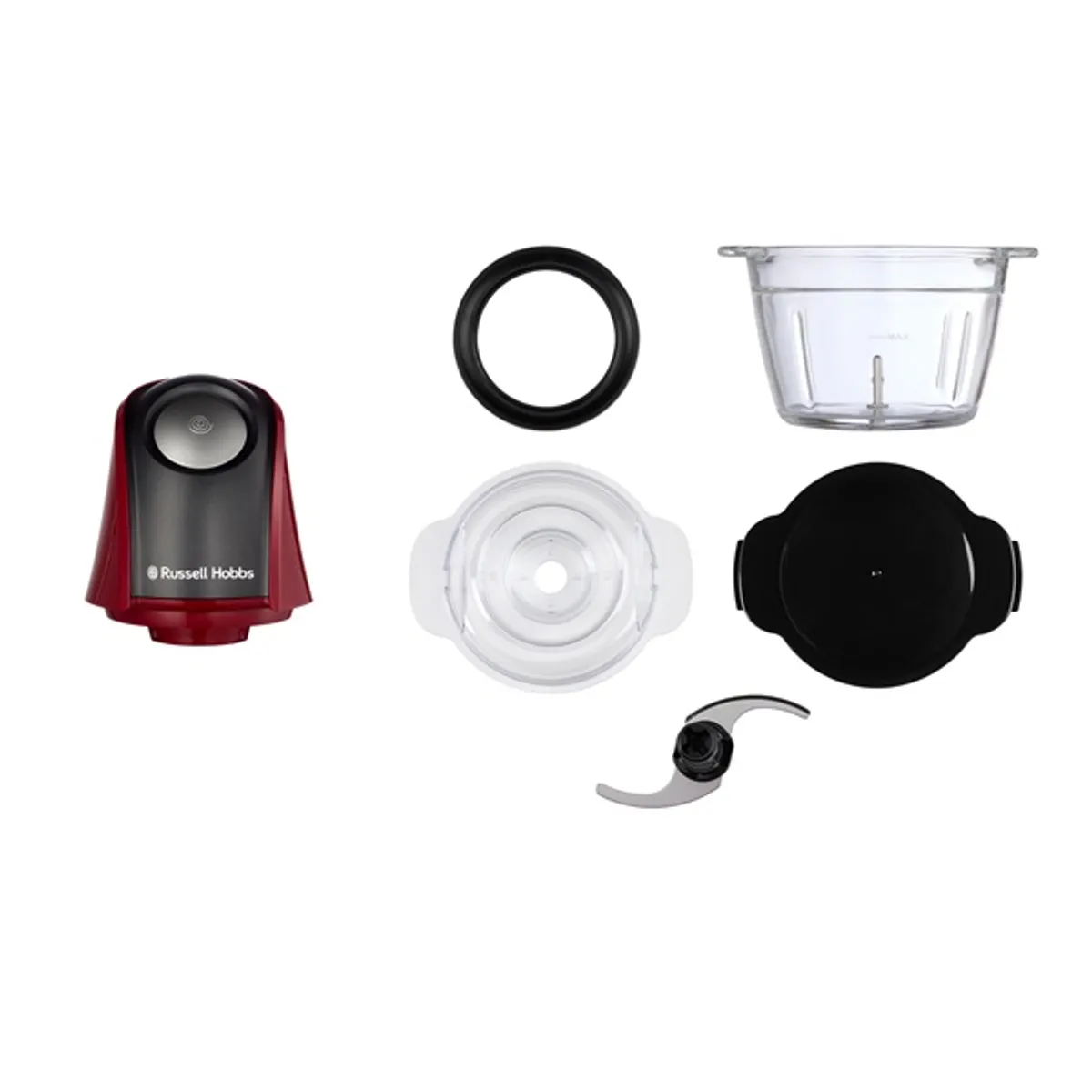 Russell Hobbs 25196026001 RH Desire Red mini aprító 1 L piros pillanatkapcsoló 200 W #4