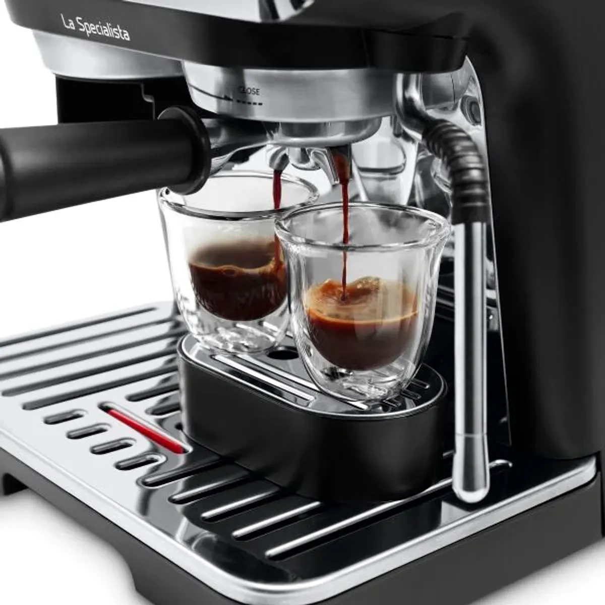 DELONGHI 132126043 La Specialista Arte Rozsdamentes acél fekete 1,7 L 15 bar Beépített darálógép #2