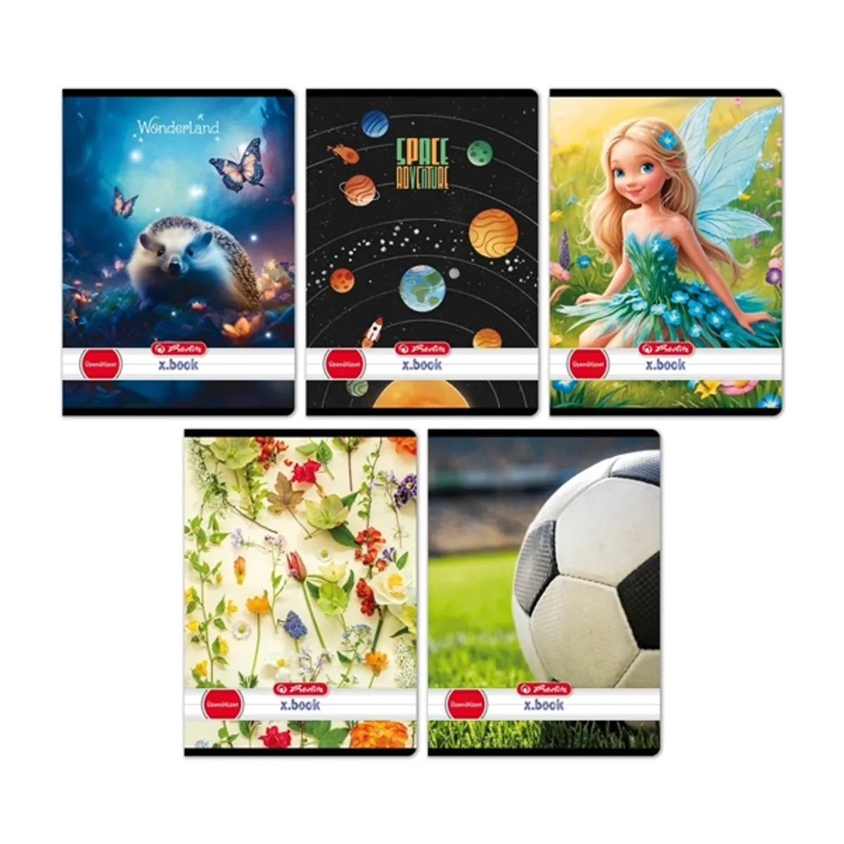 Herlitz 400200799 Mix A5 32 lap vonalas üzenőfüzet #1