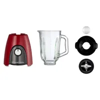 Russell Hobbs 25195026001 RH Desire Red 1,50 l üvegkehely 4 irányú pengék 650 W 2 sebességfokozat pulzáló #3