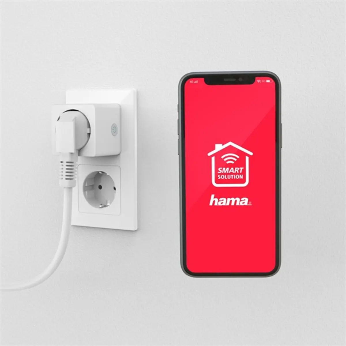 Hama 00176575 Okos WiFi konnektor fogyasztásmérővel 3680 W 2,4 GHz IP20 Alexa Hama smart app #4