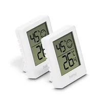 Hama 00222233 Baros 2db-os fehér digitális hőmérséklet- és páratartalom mérő