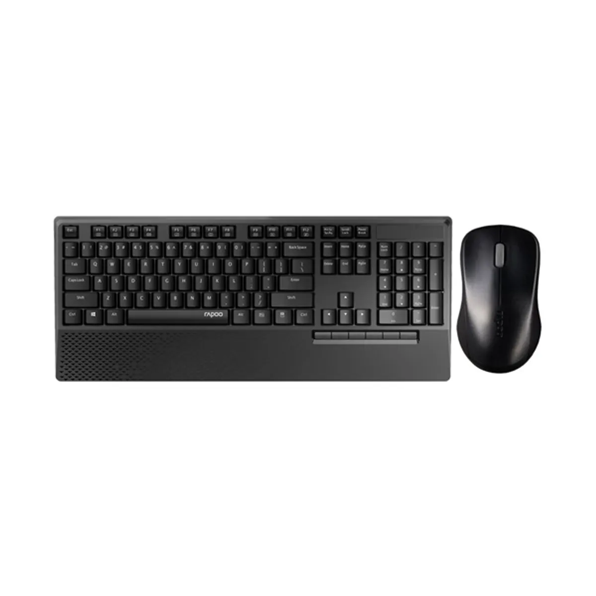 RAPOO 00192505 X1960 fekete usb magyar gamer billentyűzet és egér szett numerikus billentyűzet csuklótámasz #1