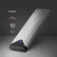 AXAGON EEM2-UG2 M.2 nvme külső ház usb-c 3.2 gen2 alumínium szürke #6