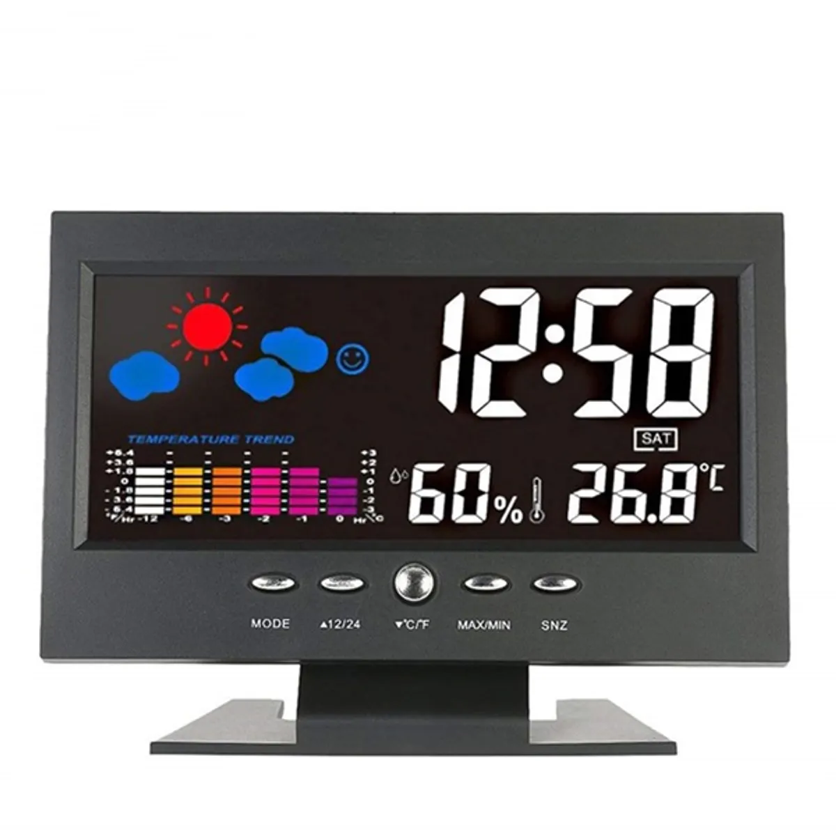 TOO WS-400-B Időjárás állomás Fekete 2xAAA #1