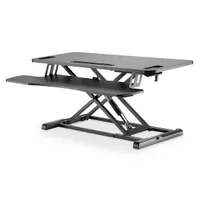 Digitus DA-90380-1 Asztali ergonomikus emelőállvány fekete 2 kijelző 950x615 mm 100-500 mm