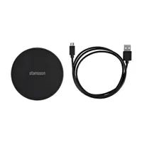 Stansson CH-600-BL univerzális vezeték nélküli gyorstöltő 10 W fekete