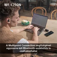 Sony WFC710NL.CE7 WFC710 True Wireless fülhallgató zajszűrős IPX4 12 óra #10