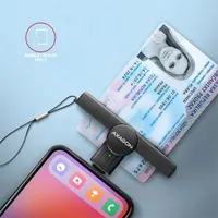 Axagon CRE-SMPC PocketReader USB-C okos kártyaolvasó #5