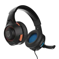 ARMOR3 M07222-BUOR SoundTac fejhallgató 120 cm 3,5 mm fekete-kék-narancssárga kompatibilis Xbox Series X, Series S, Nintendo Switch, PlayStation 4, PlayStation 5, PC #8