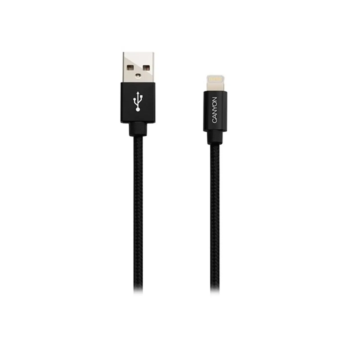 Canyon CNS-MFIC3B MFi Lightning usb kábel 1 m fekete #1